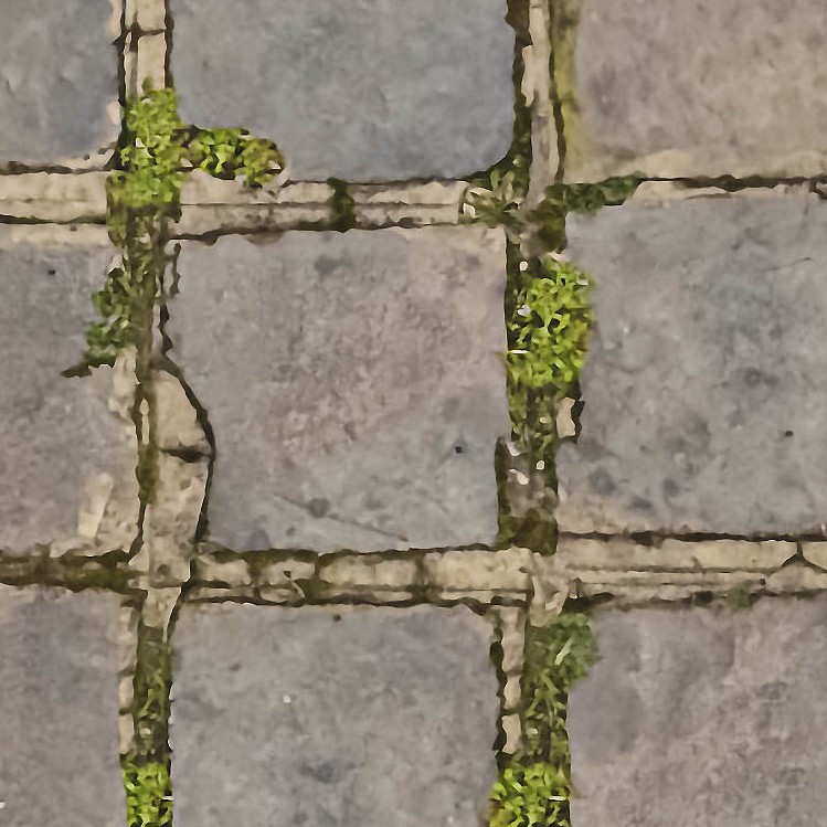 Textures   -   ARCHITECTURE   -   PAVING OUTDOOR   -   Concrete   -   Blocks damaged  - Concrete paving outdoor damaged texture seamless 05487 - HR Full resolution preview demo