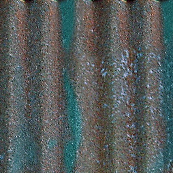 Textures   -   MATERIALS   -   METALS   -   Corrugated  - Dirty rusted corrugated metal texture seamless 10002 - HR Full resolution preview demo