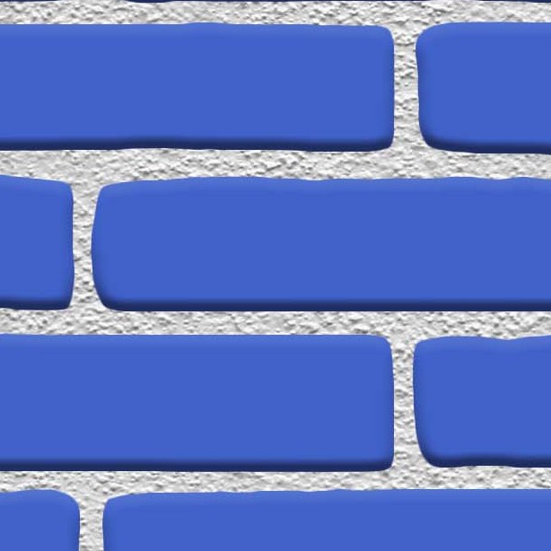 Textures   -   ARCHITECTURE   -   BRICKS   -   Colored Bricks   -   Smooth  - Texture colored bricks smooth seamless 00060 - HR Full resolution preview demo