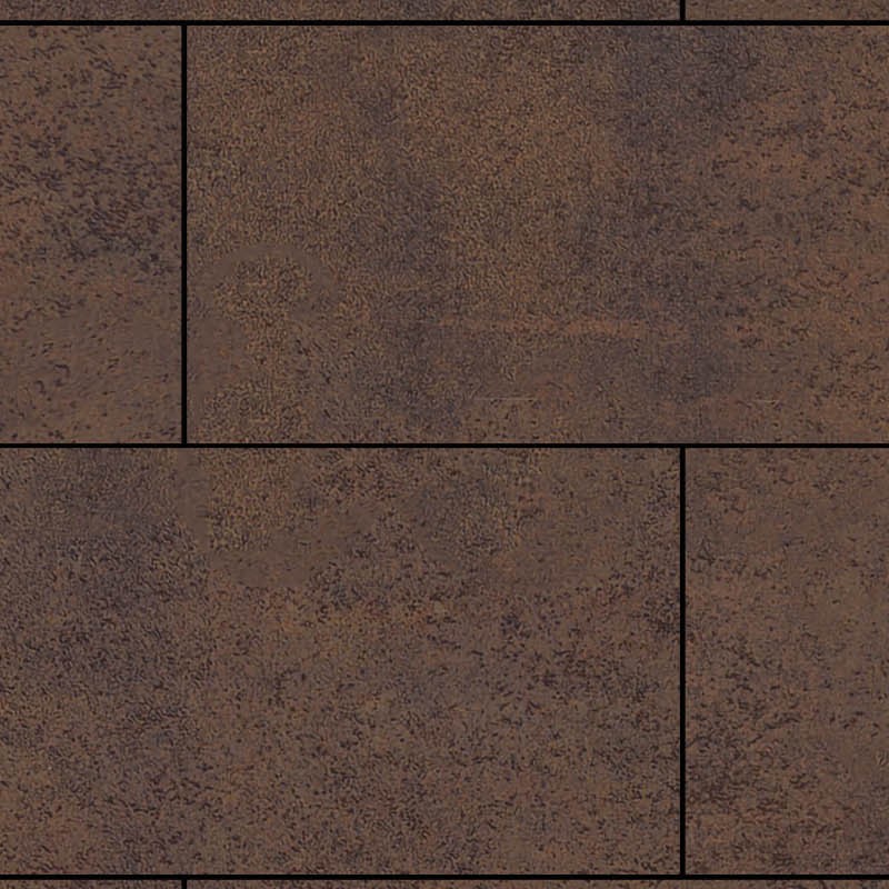 Textures   -   ARCHITECTURE   -   TILES INTERIOR   -   Design Industry  - corten effect stoneware tiles Pbr texture seamless 22178 - HR Full resolution preview demo
