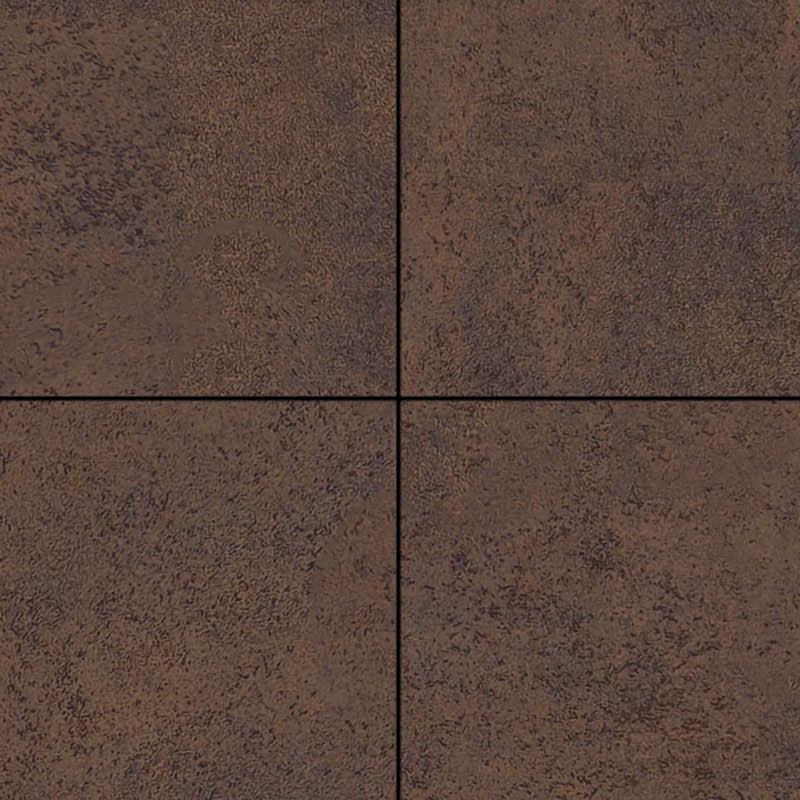 Textures   -   ARCHITECTURE   -   TILES INTERIOR   -   Design Industry  - corten effect stoneware tiles Pbr texture seamless 22179 - HR Full resolution preview demo