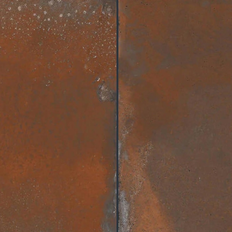 Textures   -   ARCHITECTURE   -   TILES INTERIOR   -   Design Industry  - corten effect stoneware wall tiles Pbr texture seamless 22182 - HR Full resolution preview demo