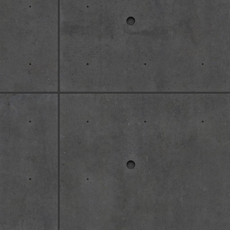 Textures   -   ARCHITECTURE   -   CONCRETE   -   Plates   -   Tadao Ando  - black concrete plates PBR texture seamless 21888 - HR Full resolution preview demo