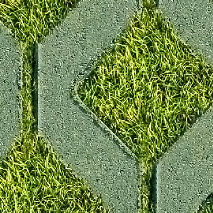 Textures   -   ARCHITECTURE   -   PAVING OUTDOOR   -   Parks Paving  - Green bricks paving PBR texture seamless 21976 - HR Full resolution preview demo