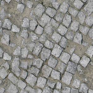 Textures   -   ARCHITECTURE   -   ROADS   -  Paving streets - Damaged cobble