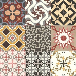 Textures   -   ARCHITECTURE   -   TILES INTERIOR   -  Ornate tiles - Patchwork