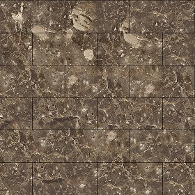 Textures   -   ARCHITECTURE   -   TILES INTERIOR   -   Marble tiles   -  Brown - Breccia brown marble tile texture seamless 14179