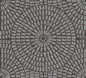 Textures   -   ARCHITECTURE   -   PAVING OUTDOOR   -   Pavers stone   -  Cobblestone - Cobblestone paving texture seamless 06406