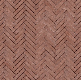 Textures   -   ARCHITECTURE   -   PAVING OUTDOOR   -   Terracotta   -   Herringbone  - Cotto paving herringbone outdoor texture seamless 06726 (seamless)
