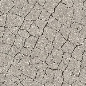 Textures   -   ARCHITECTURE   -   ROADS   -  Asphalt damaged - Damaged asphalt texture seamless 07309