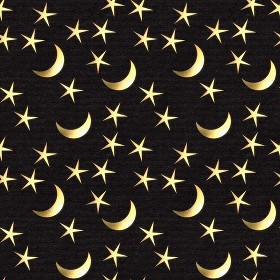 Textures   -   MATERIALS   -   WALLPAPER   -   various patterns  - Moon and stars wallpapers texture seamless 12121 (seamless)