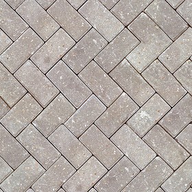 Textures   -   ARCHITECTURE   -   PAVING OUTDOOR   -   Pavers stone   -  Herringbone - Stone paving outdoor herringbone texture seamless 06508