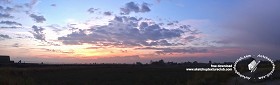 Textures   -   BACKGROUNDS &amp; LANDSCAPES   -  SUNRISES &amp; SUNSETS - Sunrise background in the countryside 17692