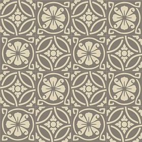 Textures   -   ARCHITECTURE   -   TILES INTERIOR   -   Cement - Encaustic   -   Victorian  - Victorian cement floor tile texture seamless 13655 (seamless)