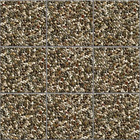 Textures   -   ARCHITECTURE   -   PAVING OUTDOOR   -   Washed gravel  - Washed gravel paving outdoor texture seamless 17851 (seamless)