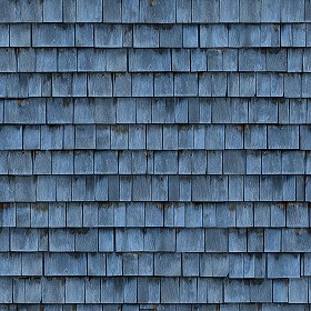 Textures   -   ARCHITECTURE   -   ROOFINGS   -  Shingles wood - Wood shingle roof texture seamless 03778