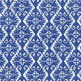 Textures   -   MATERIALS   -   FABRICS   -   Geometric patterns  - Blue covering fabric geometric jacquard texture seamless 20938 (seamless)