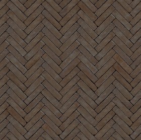 Textures   -   ARCHITECTURE   -   PAVING OUTDOOR   -   Terracotta   -  Herringbone - Cotto paving herringbone outdoor texture seamless 06727