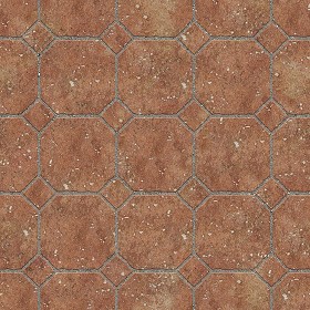 Textures   -   ARCHITECTURE   -   PAVING OUTDOOR   -   Terracotta   -  Blocks regular - Cotto paving outdoor regular blocks texture seamless 06639