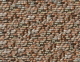 Textures   -   ARCHITECTURE   -   BRICKS   -  Damaged bricks - Damaged bricks texture seamless 00103