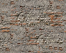 Textures   -   ARCHITECTURE   -   STONES WALLS   -   Damaged walls  - Damaged wall stone texture seamless 08236 (seamless)