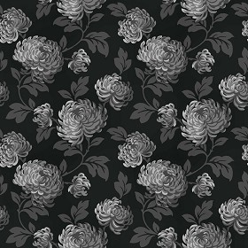 Textures   -   MATERIALS   -   WALLPAPER   -  Floral - Floral wallpaper texture seamless 10984