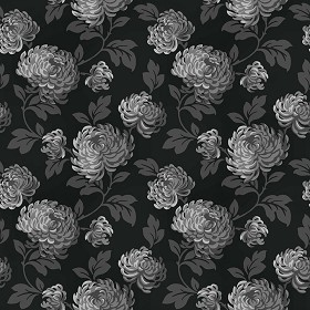 Textures   -   MATERIALS   -   WALLPAPER   -   Floral  - Floral wallpaper texture seamless 10984 (seamless)