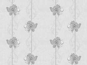 Textures   -   MATERIALS   -   WALLPAPER   -   Parato Italy   -   Nobile  - Flower nobile wallpaper by parato texture seamless 11450 - Bump