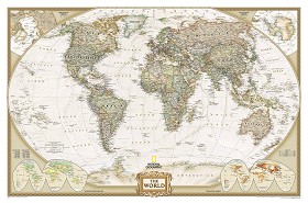 Textures   -   ARCHITECTURE   -   DECORATIVE PANELS   -   World maps   -   Vintage maps  - Interior decoration vintage map 03216