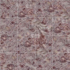 Textures   -   ARCHITECTURE   -   TILES INTERIOR   -   Marble tiles   -   Pink  - Pink carnico floor marble tile texture seamless 14505 (seamless)