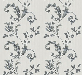 Textures   -   MATERIALS   -   WALLPAPER   -   Parato Italy   -  Dhea - Ramage floral wallpaper dhea by parato texture seamless 11283