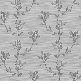 Textures   -   MATERIALS   -   WALLPAPER   -   Parato Italy   -   Natura  - Ramage natura wallpaper by parato texture seamless 11434 - Bump