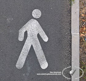 Textures   -   ARCHITECTURE   -   ROADS   -  Roads Markings - Road markings pedestrian area texture 18738