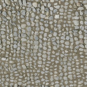 Textures   -   ARCHITECTURE   -   ROADS   -   Paving streets   -  Rounded cobble - Rounded cobblestone texture seamless 07484