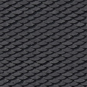 Textures   -   ARCHITECTURE   -   ROOFINGS   -  Slate roofs - Slate roofing texture seamless 03896