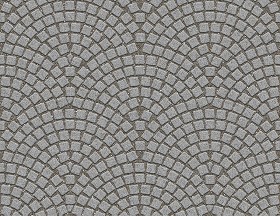 Textures   -   ARCHITECTURE   -   ROADS   -   Paving streets   -  Cobblestone - Street paving cobblestone texture seamless 07334