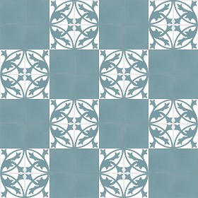 Textures   -   ARCHITECTURE   -   TILES INTERIOR   -   Cement - Encaustic   -  Encaustic - Traditional encaustic cement ornate tile texture seamless 13436