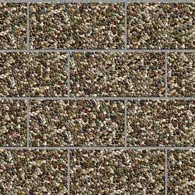 Textures   -   ARCHITECTURE   -   PAVING OUTDOOR   -  Washed gravel - Washed gravel paving outdoor texture seamless 17852