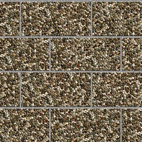 Textures   -   ARCHITECTURE   -   PAVING OUTDOOR   -   Washed gravel  - Washed gravel paving outdoor texture seamless 17852 (seamless)