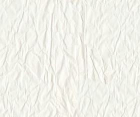 Textures   -   MATERIALS   -   PAPER  - White crumpled paper texture seamless 10824 (seamless)