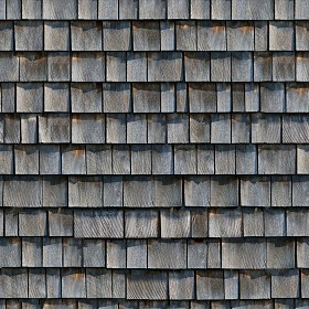 Textures   -   ARCHITECTURE   -   ROOFINGS   -   Shingles wood  - Wood shingle roof texture seamless 03779 (seamless)