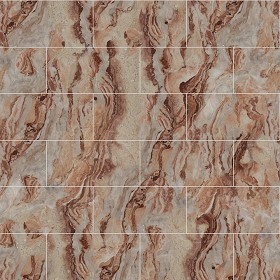 Textures   -   ARCHITECTURE   -   TILES INTERIOR   -   Marble tiles   -  Red - Arabesque red orobic marble floor tile texture seamless 14584
