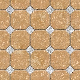 Textures   -   ARCHITECTURE   -   PAVING OUTDOOR   -   Terracotta   -  Blocks regular - Cotto paving outdoor regular blocks texture seamless 06640