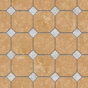 Textures   -   ARCHITECTURE   -   PAVING OUTDOOR   -   Terracotta   -   Blocks regular  - Cotto paving outdoor regular blocks texture seamless 06640 (seamless)