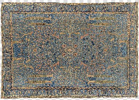 Textures   -   MATERIALS   -   RUGS   -  Persian &amp; Oriental rugs - Cut out persian rug texture 20117
