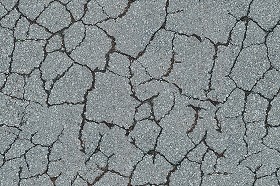 Textures   -   ARCHITECTURE   -   ROADS   -  Asphalt damaged - Damaged asphalt texture seamless 07311