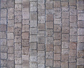 Textures   -   ARCHITECTURE   -   ROADS   -   Paving streets   -   Damaged cobble  - Dirt street paving cobblestone texture seamless 07445 (seamless)