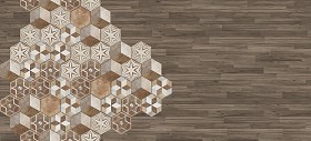 Textures   -   ARCHITECTURE   -   TILES INTERIOR   -   Hexagonal mixed  - Hexagonal tile texture seamless 16867 (seamless)