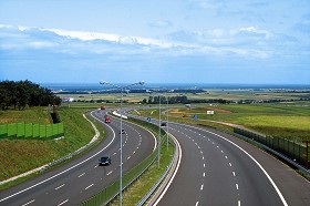 Textures   -   BACKGROUNDS &amp; LANDSCAPES   -   ROADS &amp; PARKINGS  - Highway landscape texture 17554