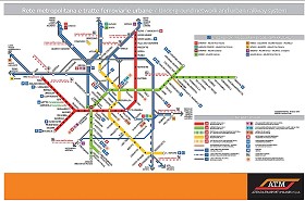 Textures   -   ARCHITECTURE   -   DECORATIVE PANELS   -   World maps   -  Metr&#242; maps - Milan metro map 03129